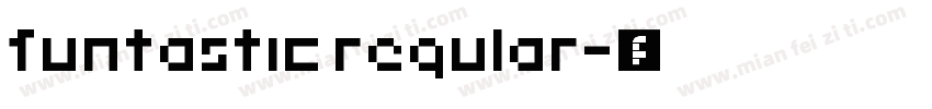 funtastic regular字体转换